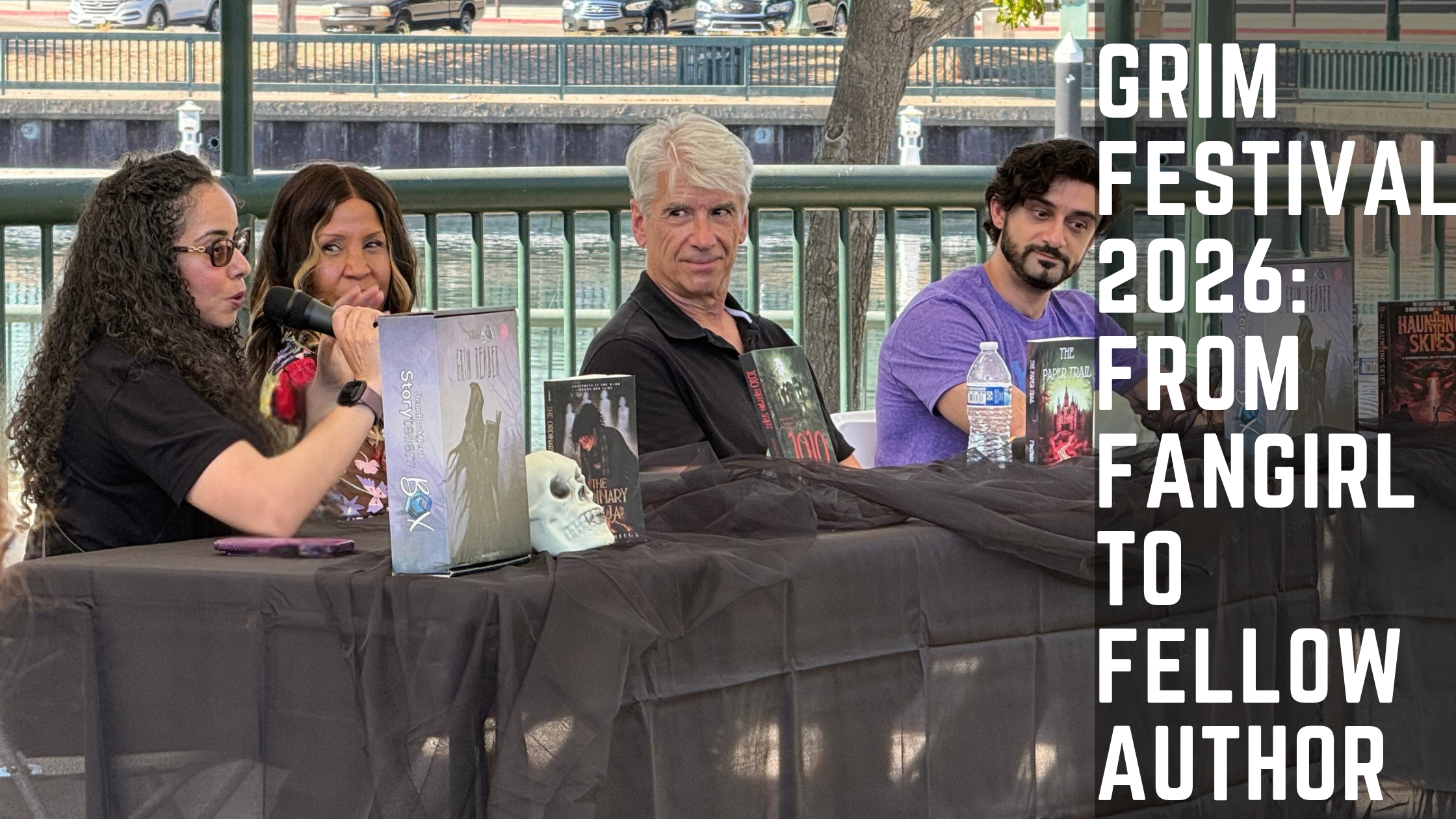 Grim Festival 2026: Two Sales, One Incredible Panel, and a Whole Lot of Spooky Connections